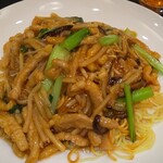 Chinese Keizan - 肉絲炒麺(豚肉細切り)￥1150税込み(R2.6.16薩摩)