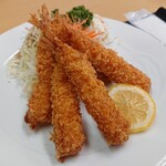 Restaurant Suigo - エビフライ定食(1,200円)