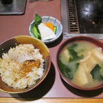 Hana no Ki - うにと鮑の炊き込みご飯