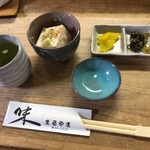 まるやま - 豆腐　おしんこ