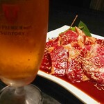 炭火焼 焼肉 久保屋 - 牛カルビ