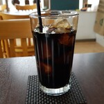 Paul Shop Cafe Sapporo Tsukisamu Shiten - おかわりアイスコーヒー(100円)です。