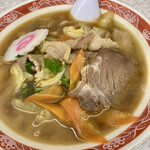 めん屋大黒 - 看板メニューの「大黒ラーメン」、旨し！