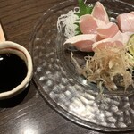 炬屋 - とりわさ刺身