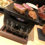 Gyukatsu Motomura Yokohama Joinasu Ten - 牛かつ定食(130g)