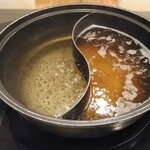 Shabu Yo Joetsu Inter Ten - 基本の白だし+鶏がら醤油だし