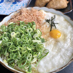 裕英うどん - 冷やしトロロ　大盛り