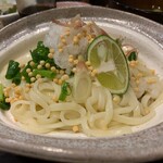 おまめさん - ぶっかけ稲庭風うどん②