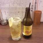 Kadoya - ホッピーセット、480円　焼酎のおかわりは250円