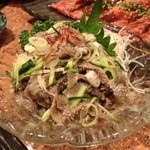 Yakiniku Toneri - センマイ刺し