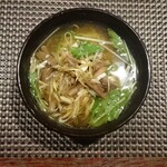 Hu-Long - 焼豚と水菜の汁そば