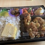 モハラ～咲く～オベントウ - ある日の日替わり弁当（500円）油淋鶏