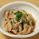 鸡颈肉橘子酱汁