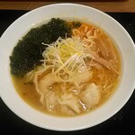 伝丸 - 濃厚海老ワンタン麺