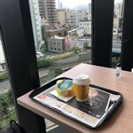 McDonald's Tokyo Skytre Town Soramachi Ten - コロナ対策で席の感覚も開いていました。