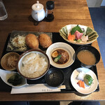 旬菜 青山 - Aランチ（税込み１５００円）