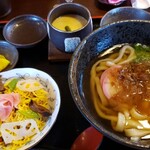 彩菜茶屋レストラン - ばら寿司定食