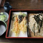 Soba Dokoro Ryogoku Hon Ten - 両國 本店 「天ざるそば」