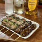 Yakitori Torisei - ・鳥精肉、うまい（豚のどこか）