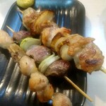 Yakitori Kojo Hon Ten - とり正、ポンポチ、砂肝 塩