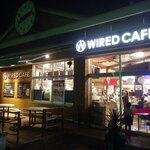 WIRED CAFE Ichihara Sabisu Eria Ten - 店舗外観(夜)