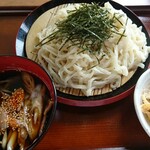 Oshokuji Dokoro Sakura Shokudo - ピリ辛ラーネギうどん（大盛）¥1,000  