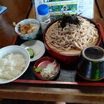 Minoya - 【2020.8.16(日)】ざるそば定食720円