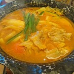 Bando Taro Kazo Ten - トマト味噌煮込みうどん  カレー風味  ¥1,290（税抜）