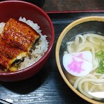 Sukesan Udon Asakawa Ten Ongagunokagaki Ten - 鰻丼とミニうどん　2019年6月