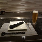 Teppan Steak Pure - ビール＆カトラリー