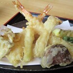 板前の台所 よし田 - 料理写真:天婦羅定食 1,200円 + ごはん大盛り 50円 ＝ 1,250円（税別）。　　　　　2020.08.23