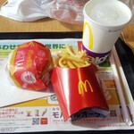 McDonald's Fukuyama Oujimachi Ten - ベーコンマックポークセット(税込)500円　(2020.08.29)