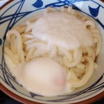 Marugame Seimen Toyama Gofuku Ten - とろ玉うどん並