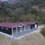 Keiryu Grill MYOJIN - 川辺川側から見た渓流グリルMYOJIN