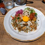 ただカレー屋やりたいだけ - ドライカレー　¥1200