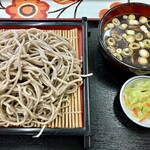 Kuni no Sato Shirasuna - きのこつけ汁そば（850円）