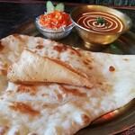 NAAN HOUSE - マトンカレー．肉の量は多くもなく少なくもなし