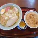 Shirakaba Chaya - ラーメンセット（塩）