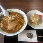 Ramen Tenten - Bセット しょうゆラーメン　チャーハン