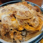 とんかつや - かつ丼アップ