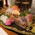 Sushi Nakago Shinsaibashi - 造り盛合わせ