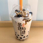 Musou Bubble Tea Kofu Eki Minamiguchi Ten - 信玄無双ミルクM