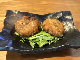 Madai Numazu Ko - 鯛のクリームコロッケ２個　600円