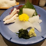 Suruga Izakaya Fukusuke - 赤いかのお造り