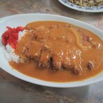 銀水食堂 - 実際はコチラの色が近いデス。「カツカレー」600円！