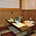 Sukiyaki Shabushabu Tenno Tasuke - 2名様よりお座敷席個室にてご用意しております