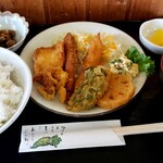 ふくはら - 料理写真:ミックスフライ定食