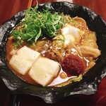 Tengu Chaya - ● 鹿児島産黒豚みそ煮込みうどん　1,390円
                      ●辛味噌100円●揚げ餅150円