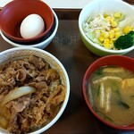 Sukiya Sapporo Yamahana Ten - 牛丼ランチセット（ミニ）