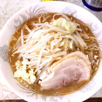 Ramen Matsunobu Yachiyo Yachiyodai Ten - 麺普通、脂少なめ、他普通。